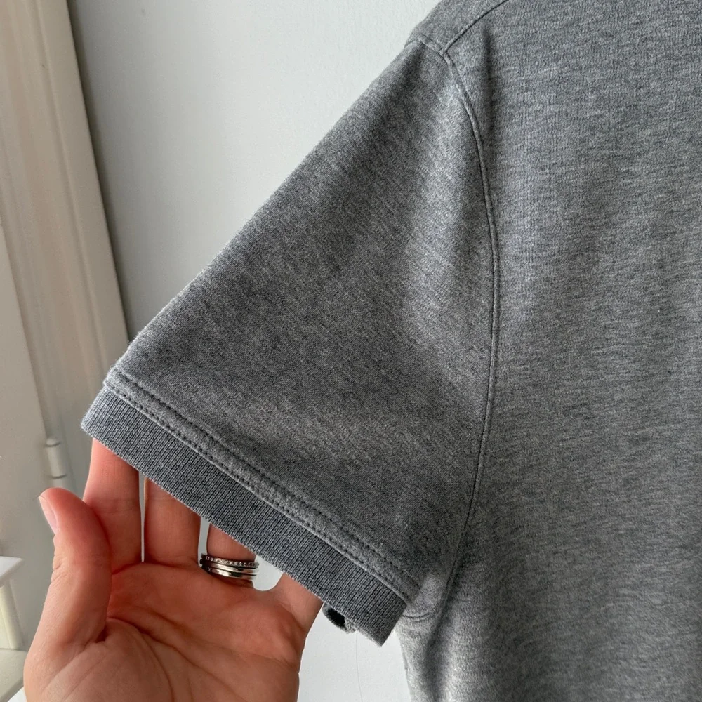 Banana‎ Republic Luxury Touch Slim Fit Grey Polo